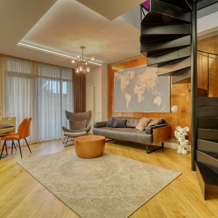 Penthouse Floreasca Bucarest Exterior foto