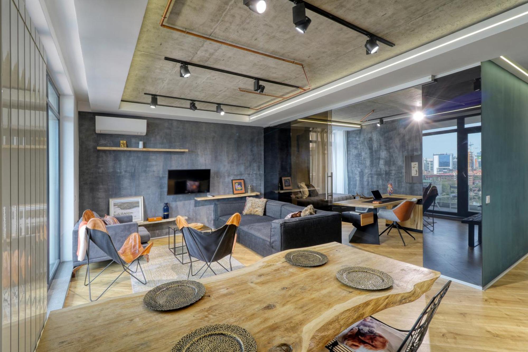 Penthouse Floreasca Bucarest Exterior foto