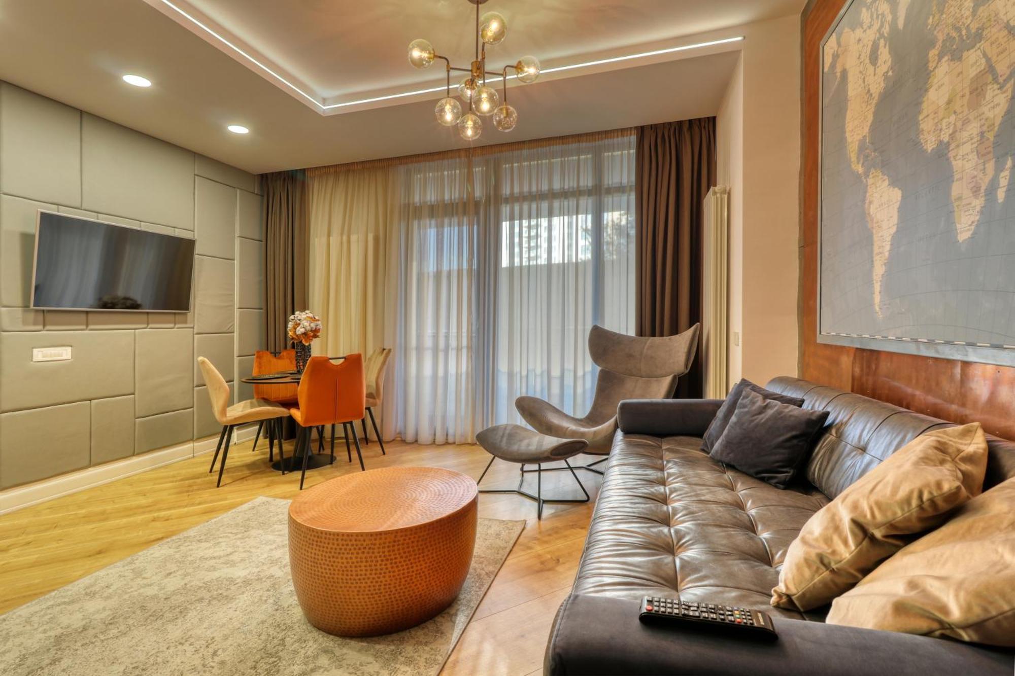 Penthouse Floreasca Bucarest Exterior foto