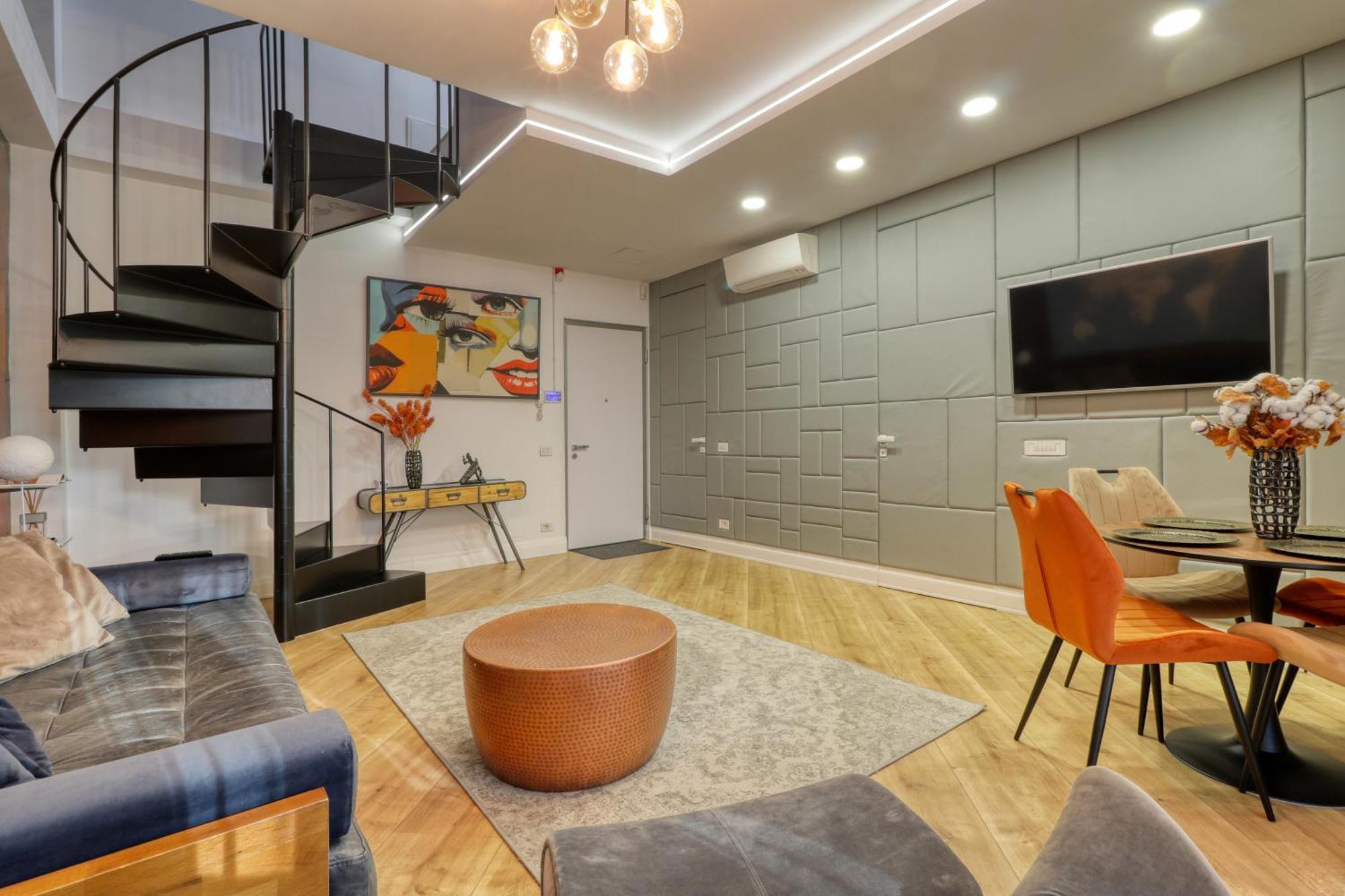 Penthouse Floreasca Bucarest Exterior foto