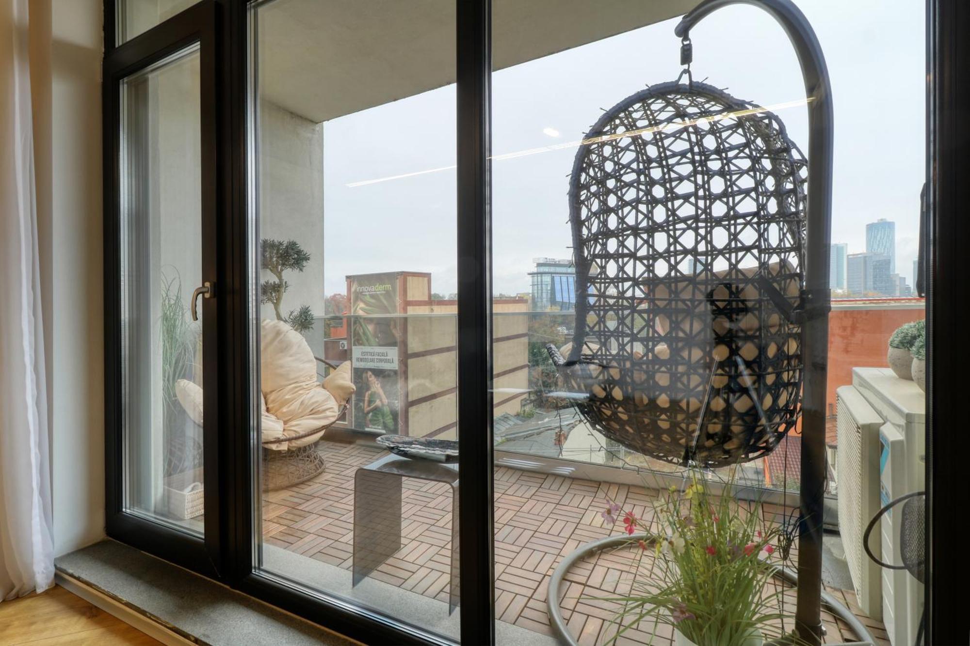 Penthouse Floreasca Bucarest Exterior foto