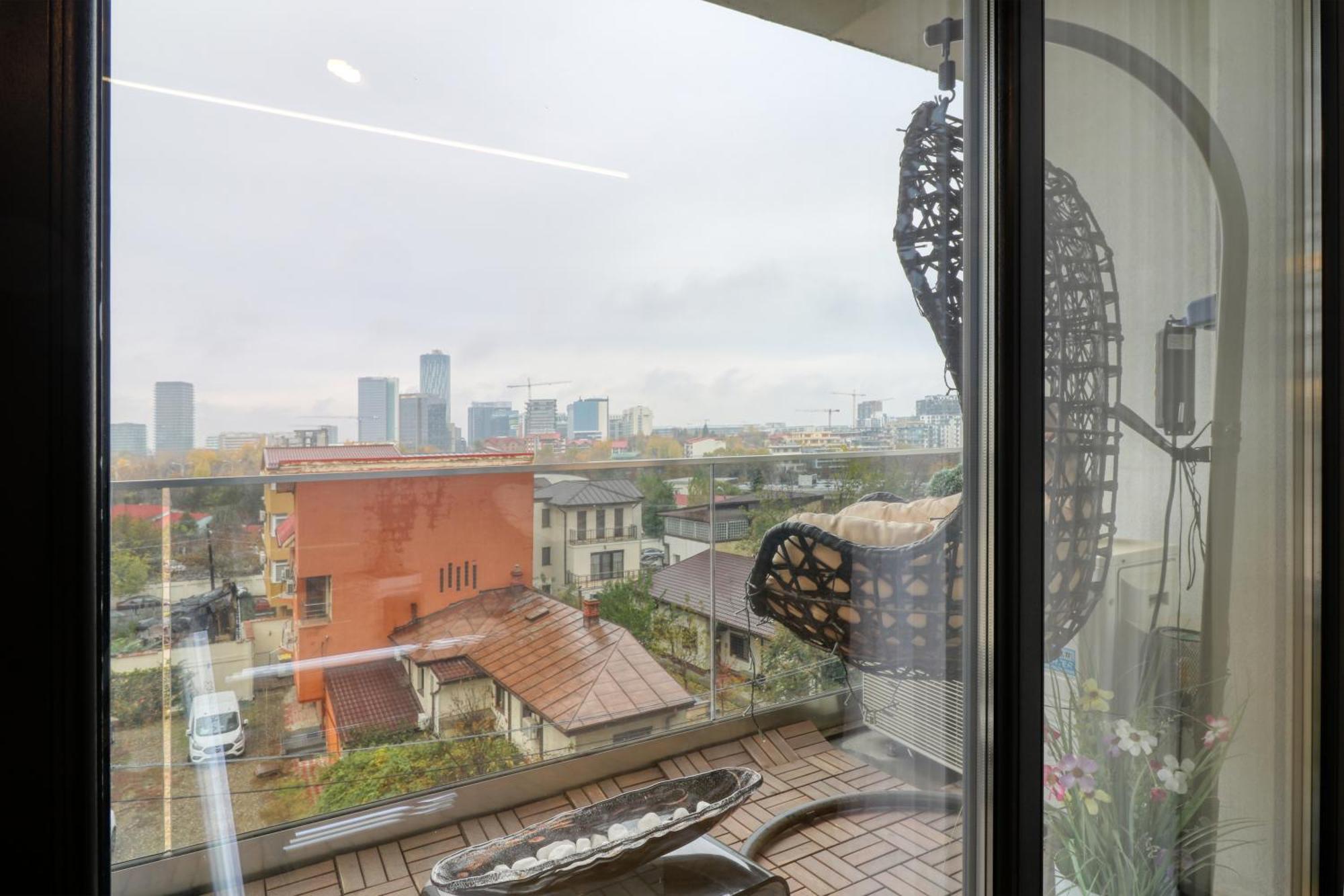 Penthouse Floreasca Bucarest Exterior foto