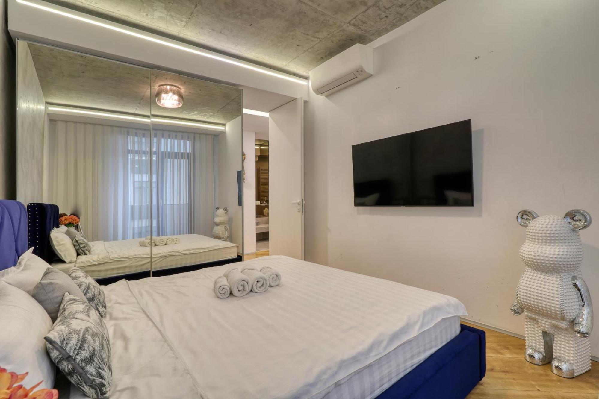 Penthouse Floreasca Bucarest Exterior foto