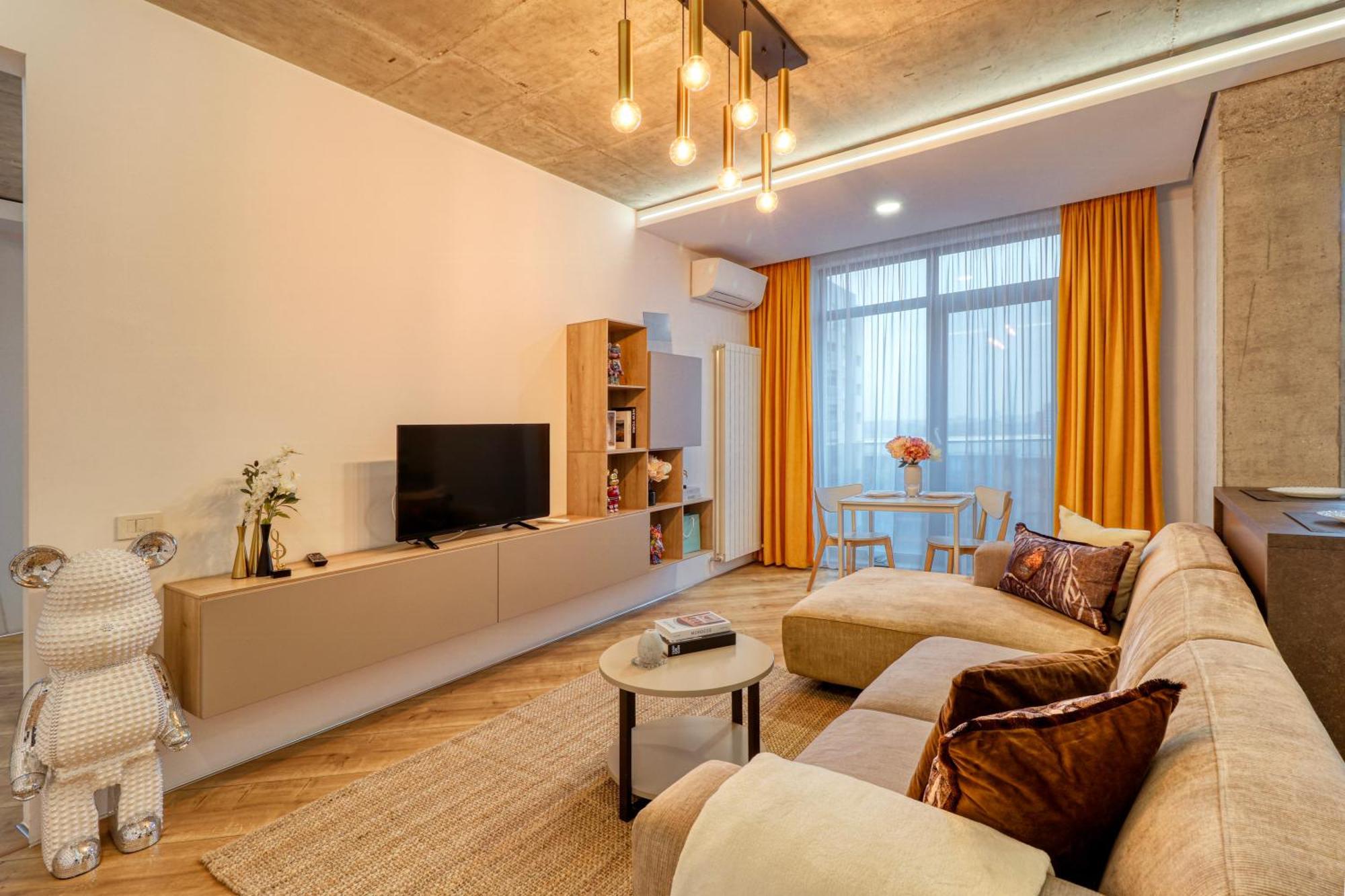 Penthouse Floreasca Bucarest Exterior foto